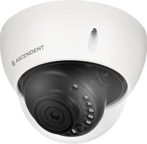 Ascendent 8MP HDX IR Mini Dome Camera W 2 8mm Lens And IR Up To 30m