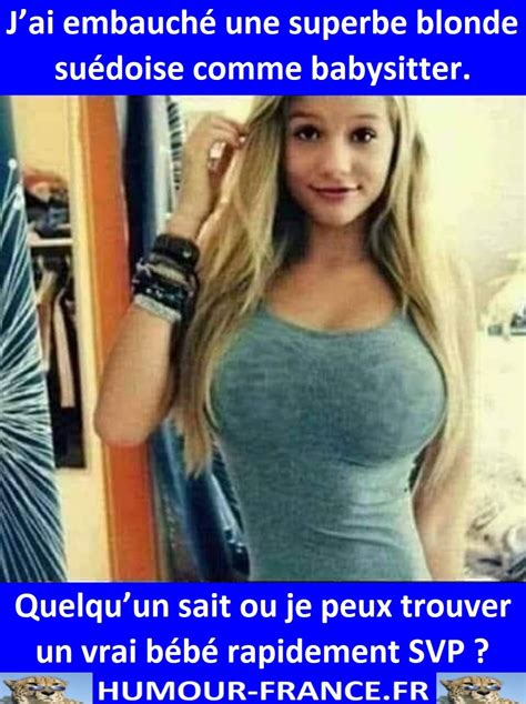 Jai Embauch Une Superbe Blonde Su Doise Comme Babysitter