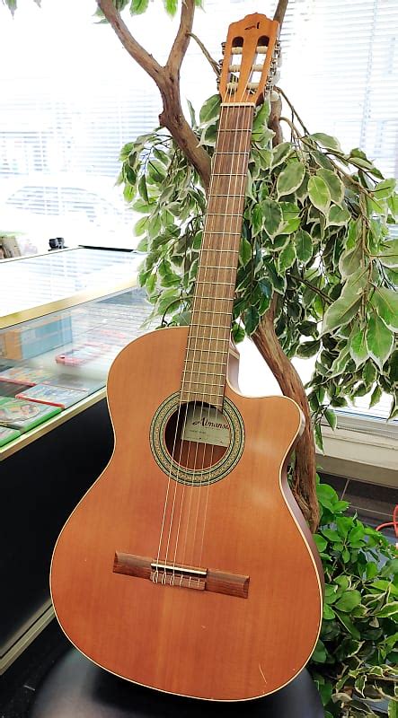 Almansa 400CW Classical Guitar with Electronics - | Reverb Canada