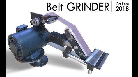 Homemade X Belt Grinder Youtube