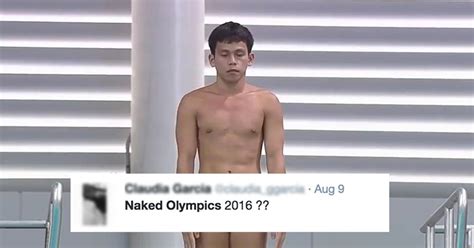 Athletes Appear To Be Naked At The Olympics And The Internet Is In Roaring Splits