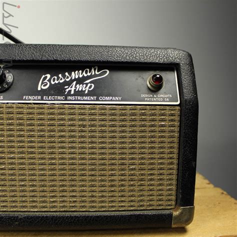 1965 Pre-CBS Fender Bassman Blackface – Ish Guitars