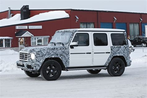 Weve Finally Spotted A Prototype Of The 2023 Mercedes G Class