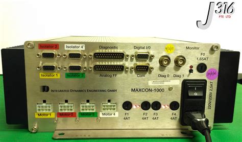 8208 INTEGRATED DYNAMICS ENGINEERING MAXCON-1000 3000187 000 - J316Gallery