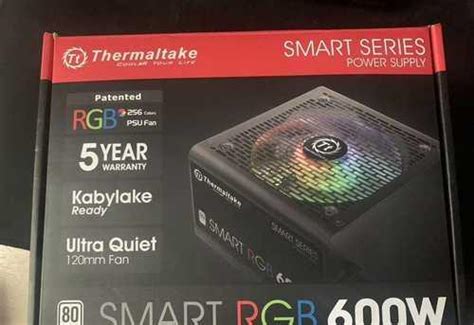 Блок питания termaltake 600w rgb | Festima.Ru - Мониторинг объявлений