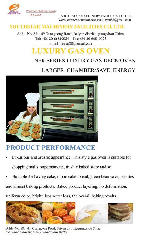 Commercial Pizza Oven Bread Making Machine Baking Equipment Gas