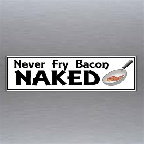 Bacon Naked Etsy