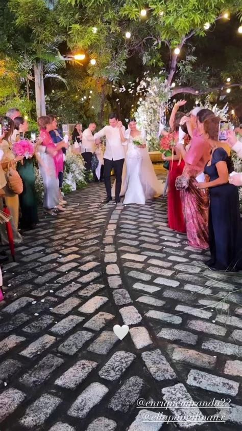 Ella Pangilinan and Enrique Miranda are now married! | GMA Entertainment