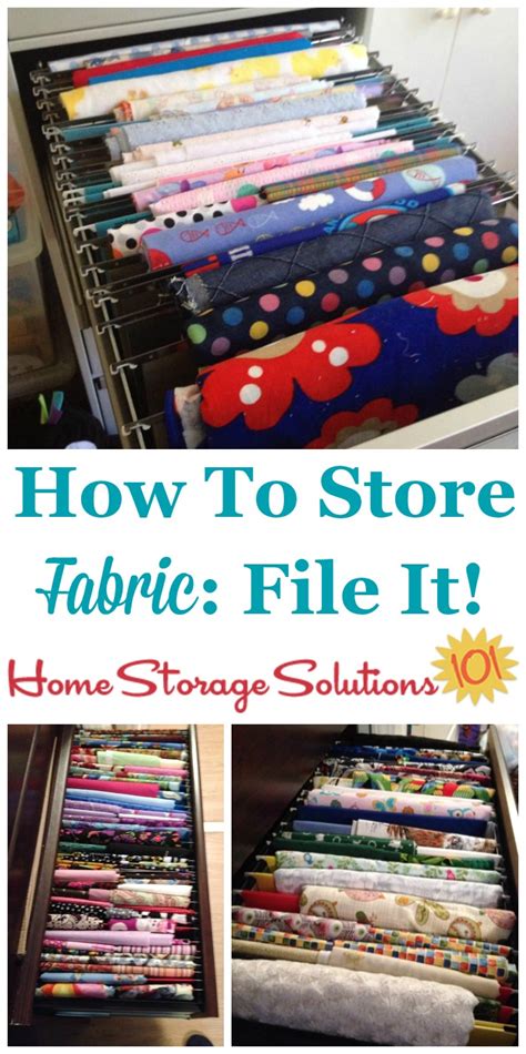 5 Ways To Keep Your Fabric Closet From Becoming A Mess