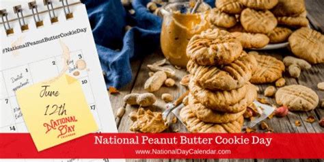 NATIONAL PEANUT BUTTER COOKIE DAY June 12 Butter Cookies Peanut