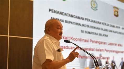 Gubernur Saksikan Penandatangan Perjanjian Kerjasama Apip Dan Aph