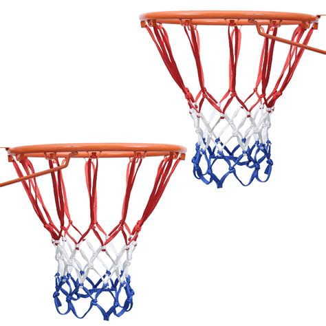 2 Pcs Basketball Nets Heavy Duty Outdoor 197 Inches67