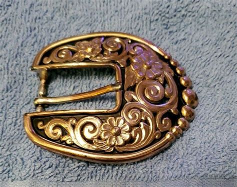 Justin Metal Ladies Woman Belt Buckle Etsy New Zealand