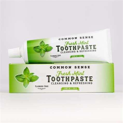 Common Sense Fresh Mint Toothpaste