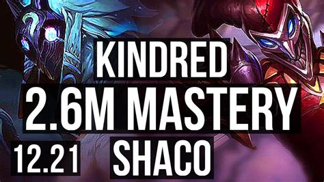 Kindred Vs Shaco Jng M Mastery Games Godlike