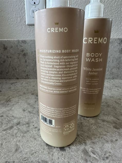 X2 Cremo White Jasmine Amber Body Wash Each 16 Oz New Ebay