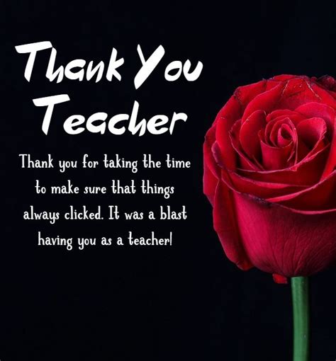 100 Thank You Teacher Messages And Quotes What To Say To A Teacher