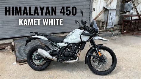 Royal Enfield Himalayan Kamet Whitereview All Details