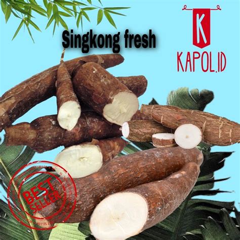 Jual Singkong Fresh Singkong Segar 1kg Shopee Indonesia