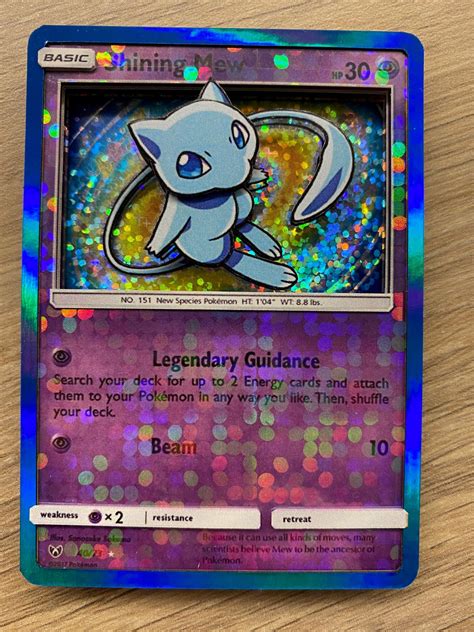 Shiny Mew Card Worth