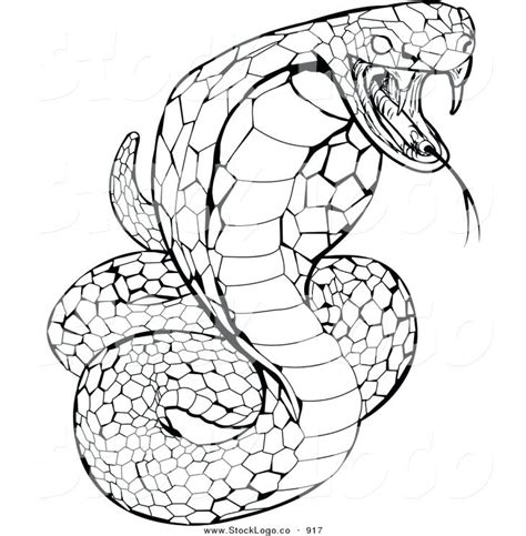 Diamondback Rattlesnake Coloring Page At Free