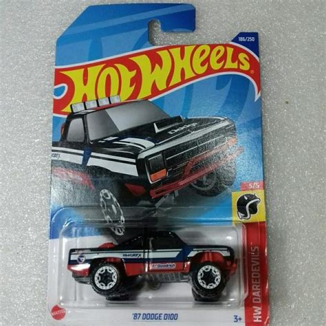 Jual Hot Wheels Dodge D Treasure Hunt Regular Hw Daredevils Antik Shopee Indonesia