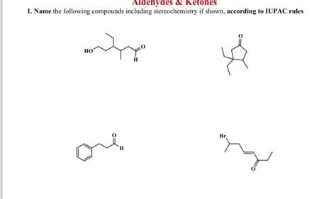 Answered 1 Name The Following Compounds Bartleby