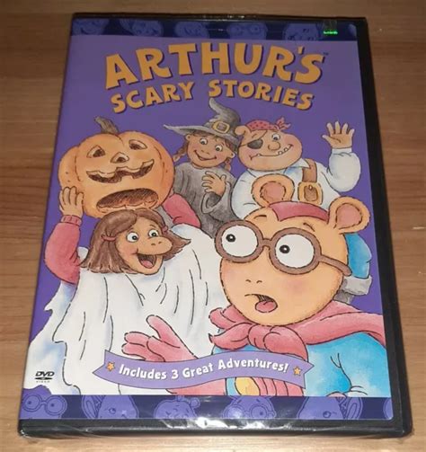 ARTHUR'S SCARY STORIES (DVD, BRAND NEW) Includes 3 Great Adventures $54 ...