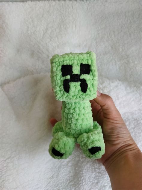 Вязаная игрушка крипер из игры майнкрафт в интернет-магазине Ярмарка ...