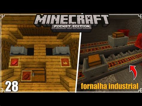 Como Fazer Uma Fornalha Industrial No Minecraft Minecraft Survival