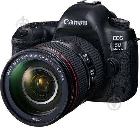 ᐉ Фотоаппарат Canon EOS 5D Mark IV 24-105 L IS II USM black • Купить в ...