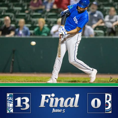 Lexington Legends Cruise to 13-0 Win Over Southern Maryland Blue Crabs
