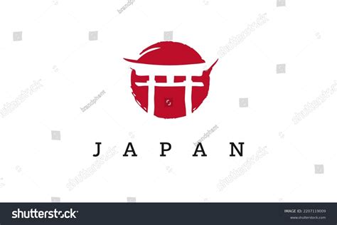 Japan Logo Design Culture Symbol Stock Vector (Royalty Free) 2207119009 ...