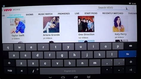 Android Vevo Music Video App Review Youtube