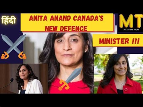 Anita Anand Canada S New Defence Minister Milestone