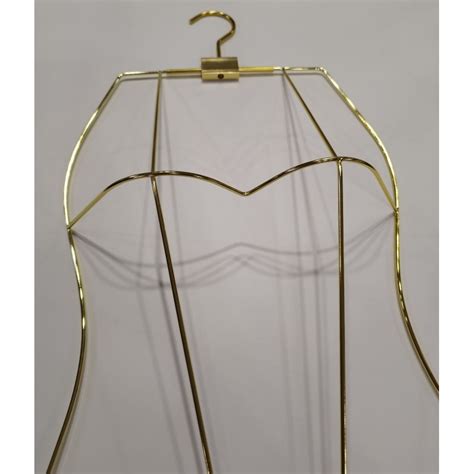 Percha Silueta Mujer De Metal Dorado Con Detalles Especial Bikini