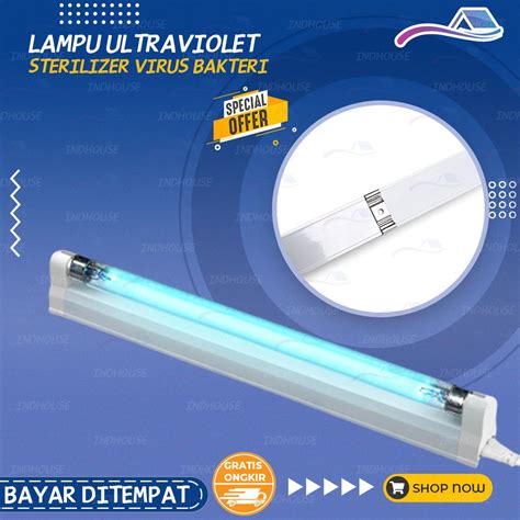 Jual Lampu Uv Ultraviolet Sterilizer Anti Virus Bakteri Tungau Pembunuh