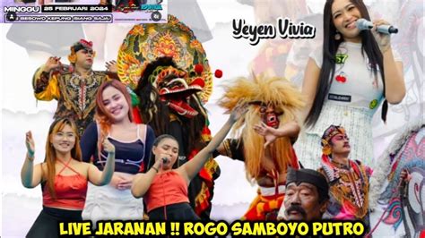 Live Jaranan ROGO SAMBOYO PUTRO Feat L JHA AUDIO Live Besowo Kepung