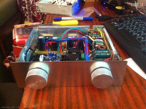 Разработка усилителя размером 1DIN.