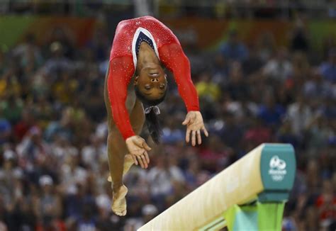 Olimpiadi Rio Solo Bronzo Nella Trave Per Simone Biles Foto