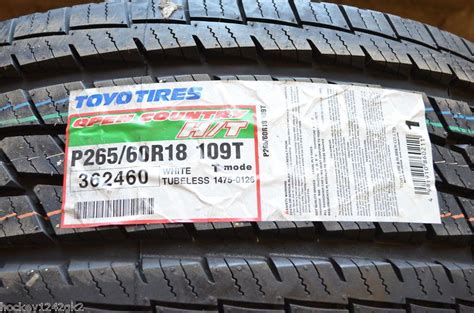 Find 4 New 265 60 18 Toyo Open Country H/T Tires in Philadelphia ...