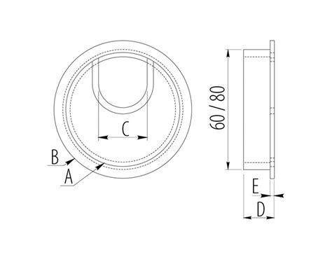 Кабель-канал D=60мм алюминий PM-LBFI60-05 GTV - Группа Север