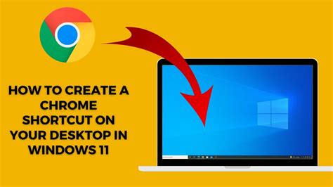 How To Create A Chrome Shortcut On Desktop Windows 11 Easy 2025 Youtube