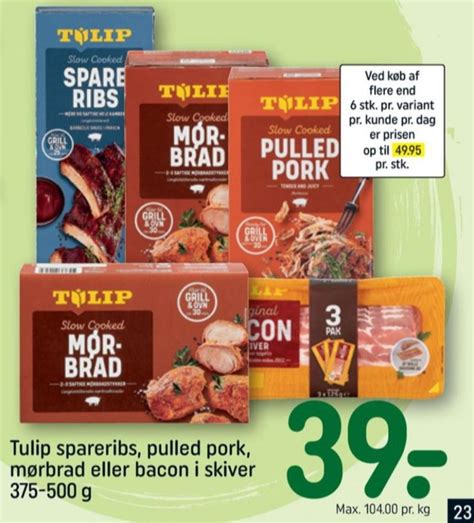 Tulip Pulled Pork Rema April Alle Tilbudsavis