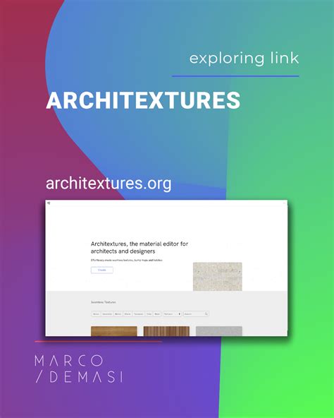 Architextures — Material Editor For Architects and Designers - Marco De ...