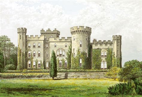 Cholmondeley Castle - Picturesque Views of Seats of Great Britain and ...