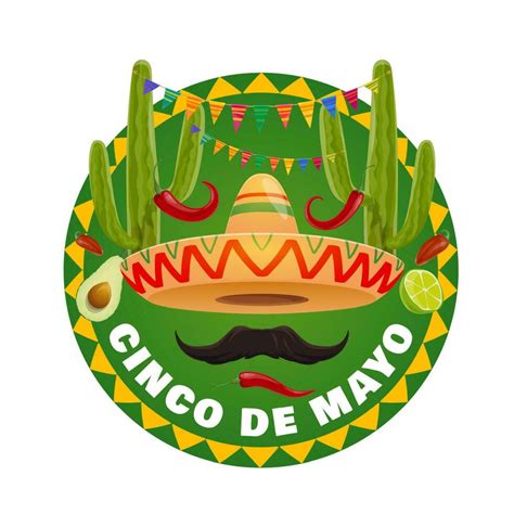 Mexican sombrero of Cinco de Mayo holiday 23832916 Vector Art at Vecteezy