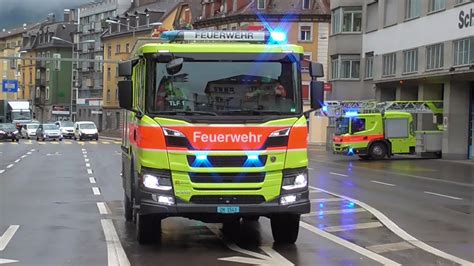 FEUERWEHR ZÜRICH Einsatzfahrten BMA Löschzug FW Süd Schutz