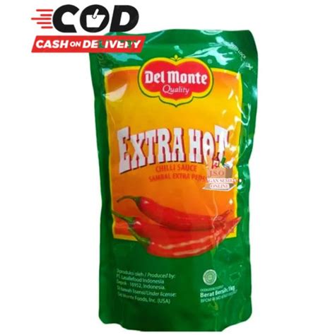Jual DEL MONTE CHILI Sauce Extra Hot Kg Chili Sauce Del Monte Jakarta Utara JURAGAN