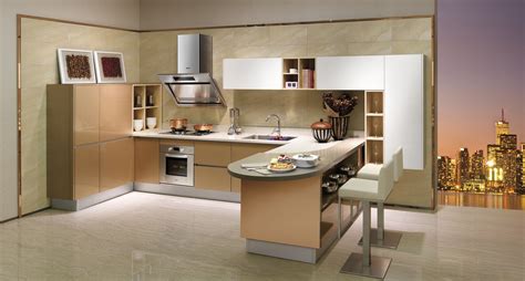 2014 Acrylic Kitchen Cabinet OPPEIN New Home Furniture OP14 108